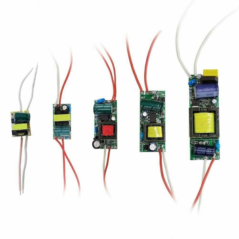 Led driver adapter power supply IC transformer 1-36W 1-3W 10W 30W 50W DIY DC12V gallery