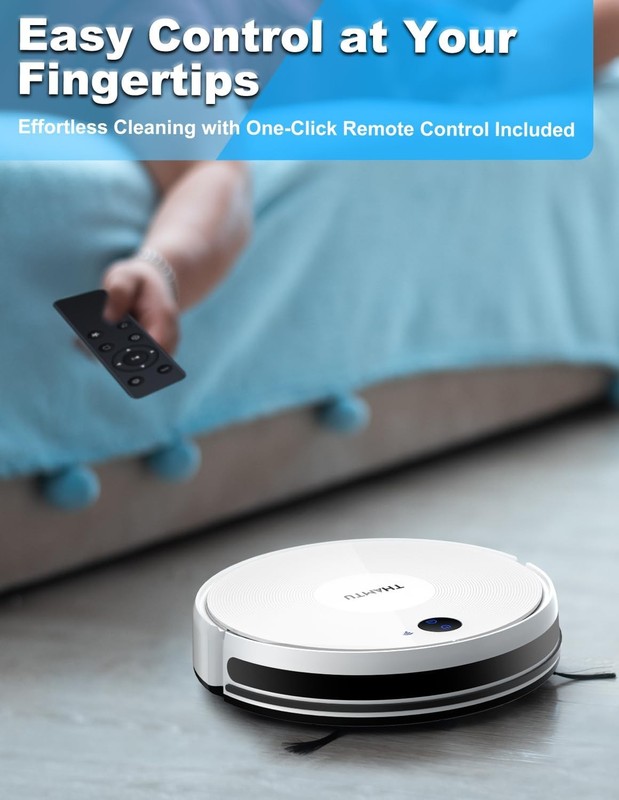 Thamtu Robot Vacuum Cleaner and Mop Combo Smart Navigation Strong Suction gallery
