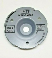 SM600 Flush 3″ Wood Plastic Segment Carbide Circular Saw Max SM20 and Rotozip