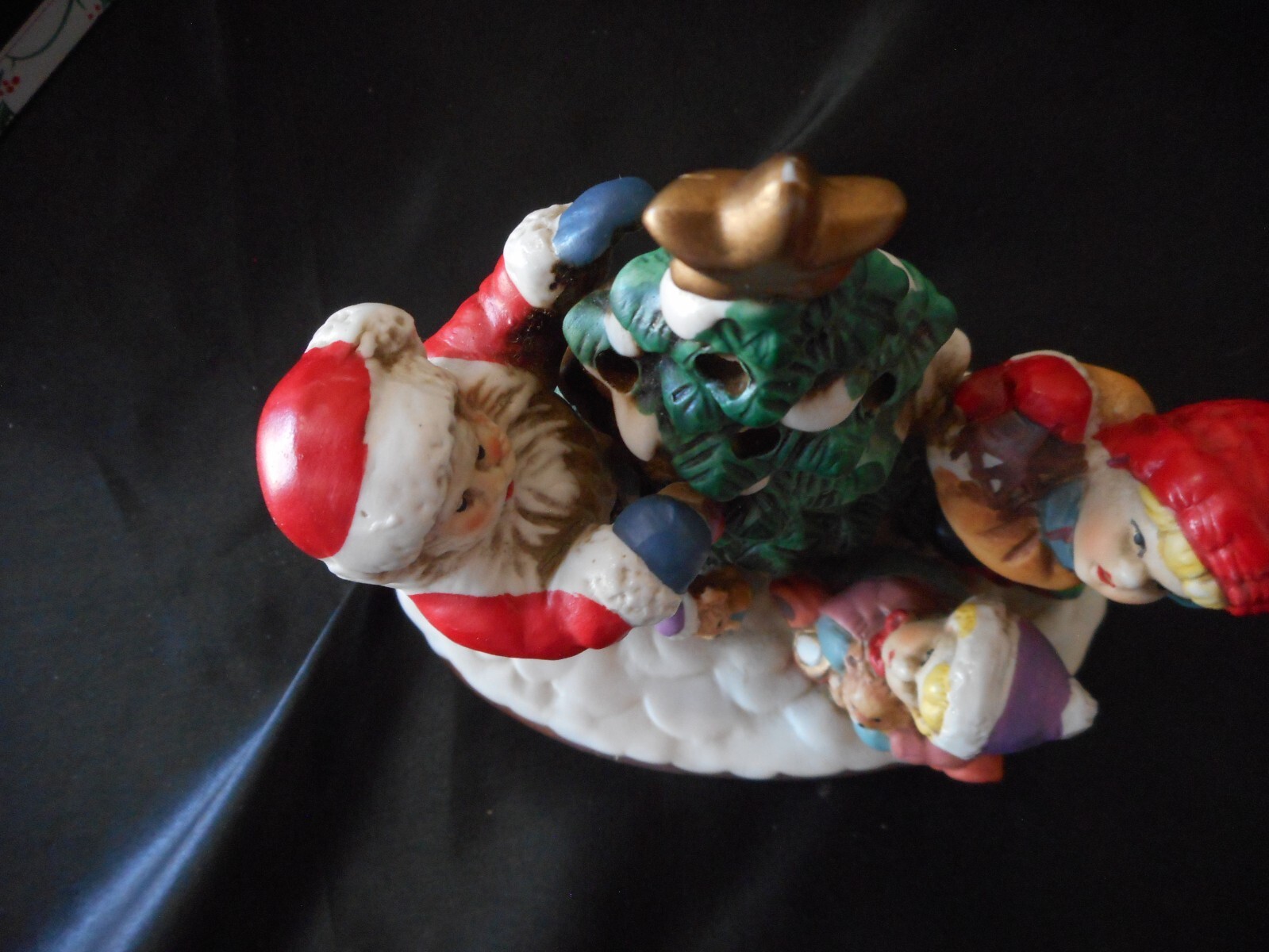 Ceramic Votives featuring Santa and Children Free SH with 6 or more items gallery