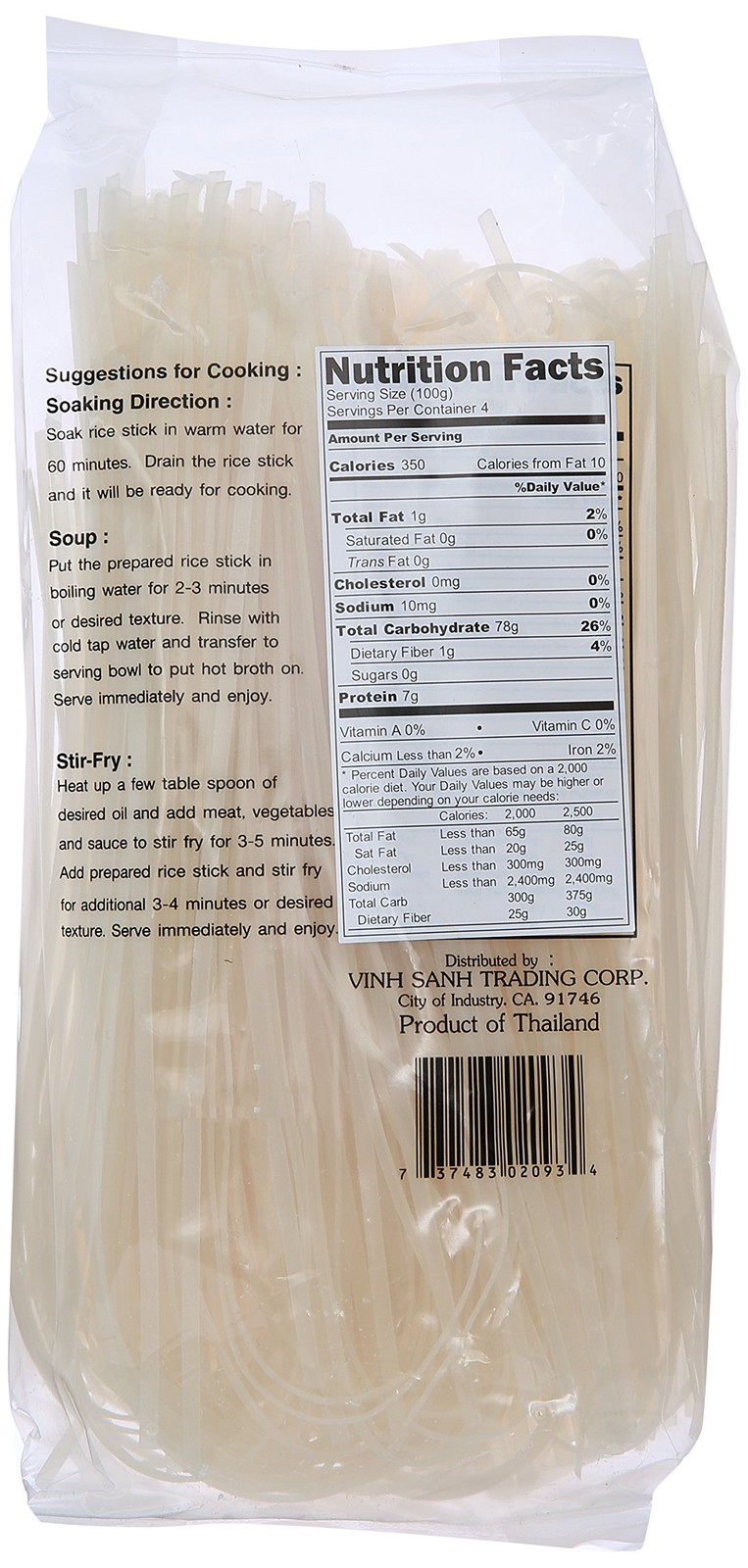 Rice Stick Noodles, 14 oz | Authentic Asian Cooking Ingredient gallery