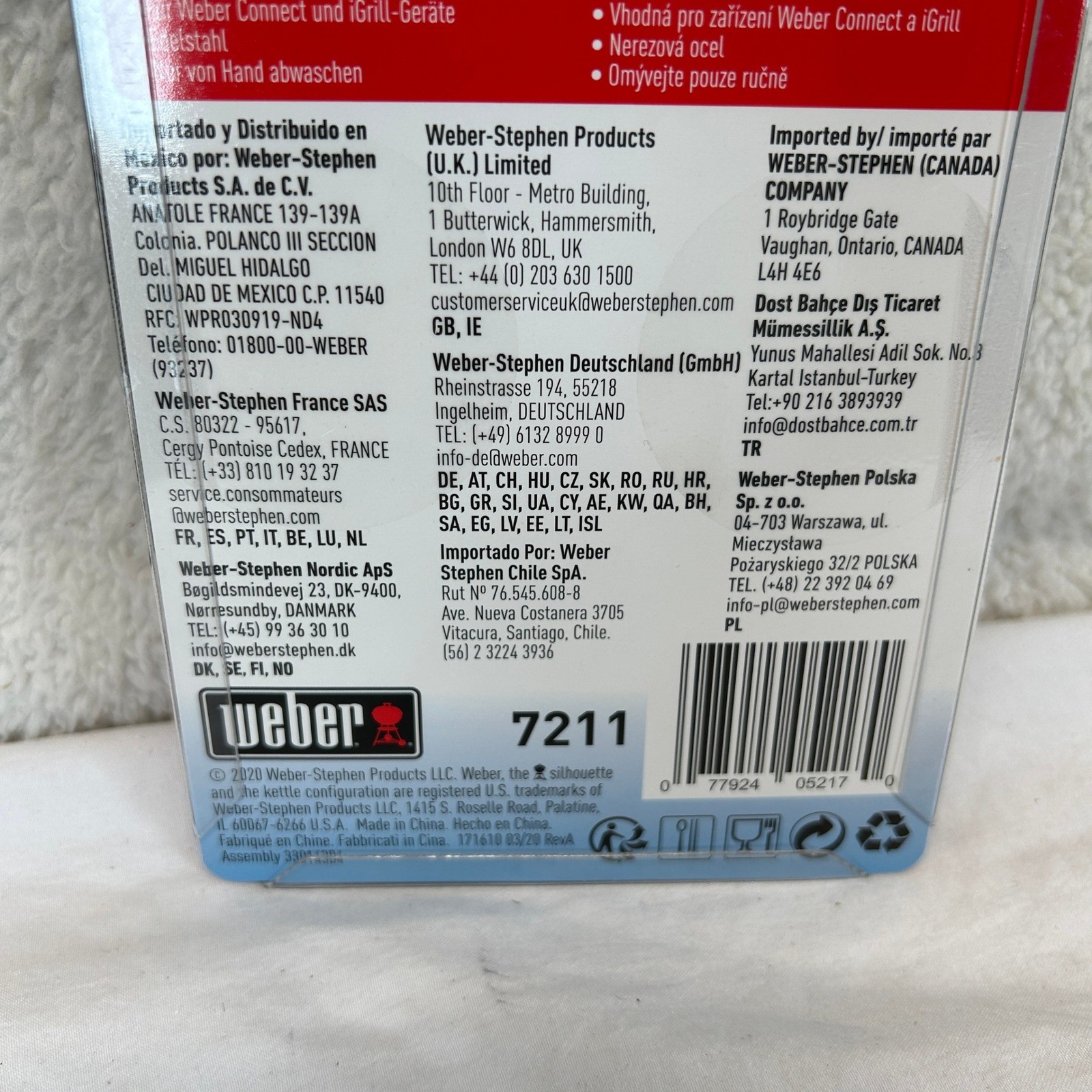 Weber 7211 Meat Temperature Probe for Weber Connect and iGrill Devices New gallery
