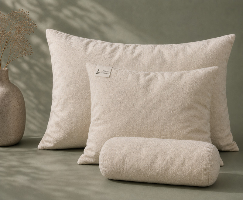 Premium Buckwheat Pillow Bundle – Queen + Japanese + Travel Size – Organic Fill gallery