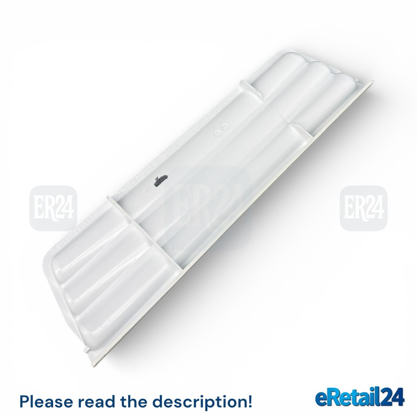 OEM Refrigerator Dispenser Overflow Grille 2206671W WP2206671W gallery