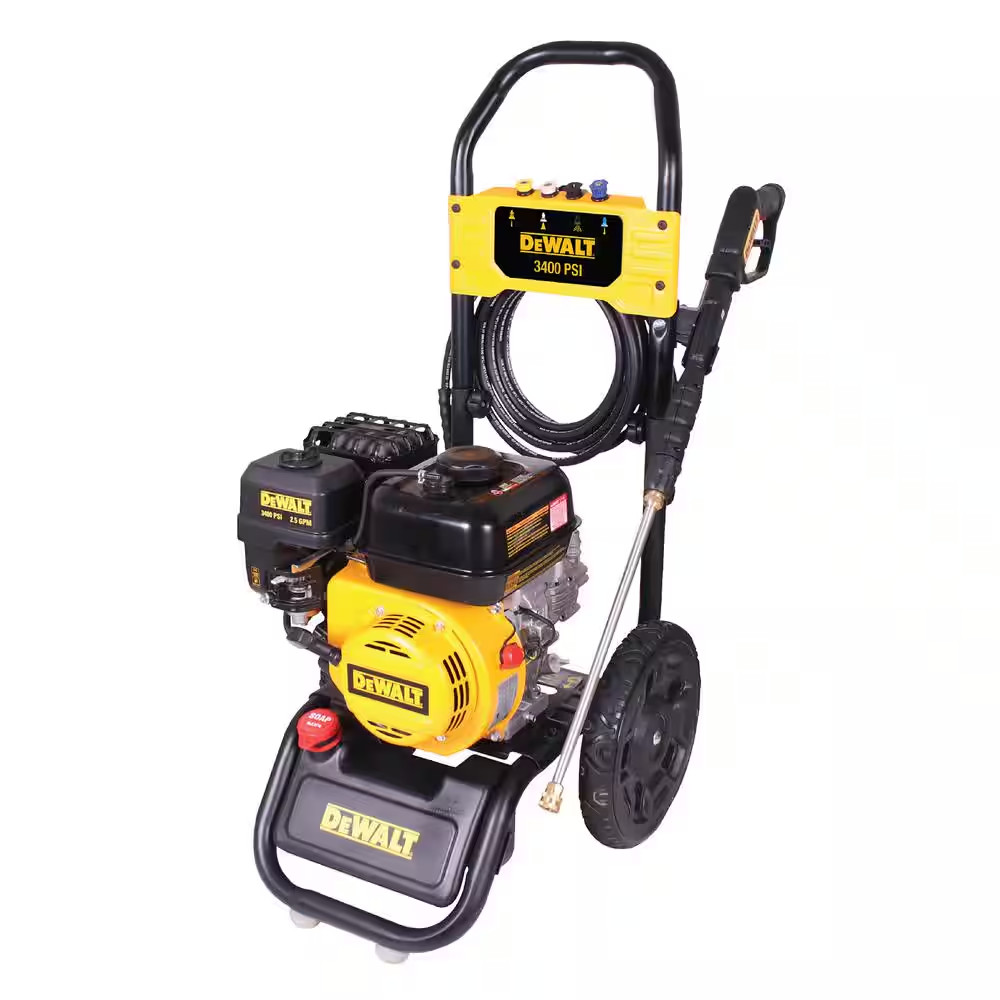 3400 PSI 2.5 GPM Gas Pressure Washer with Maintenance-Free Pump, Heavy-Duty Comm gallery