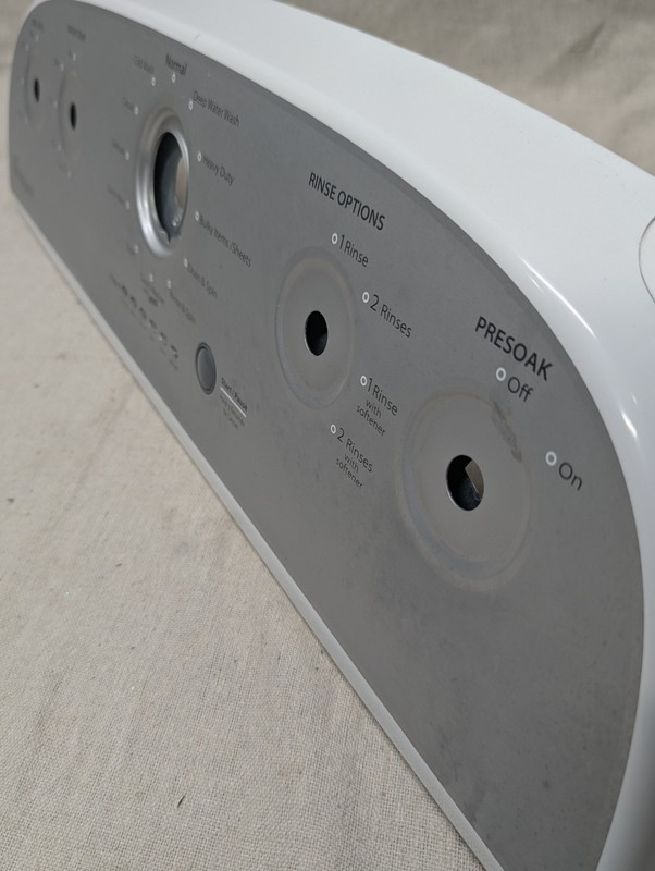 Whirlpool Washer WTW5000DW1 Control Panel Cover W10774112 Front And Back gallery