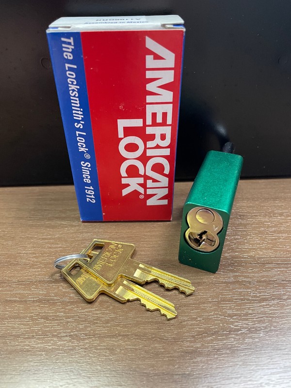 American Lock Safety Series Padlock A1105GRN KD gallery