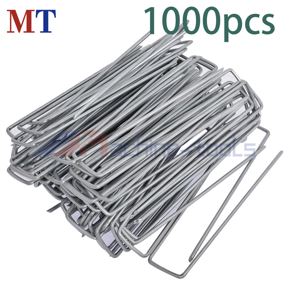 1000 Pack 6" Galvanized Sod Staples 11 Gauge Landscape Staples Garden Stakes gallery