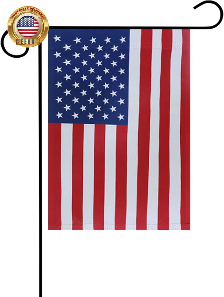 American Garden Flags 12 X 18 Double Sided USA Flag Small Yard American Flags fo