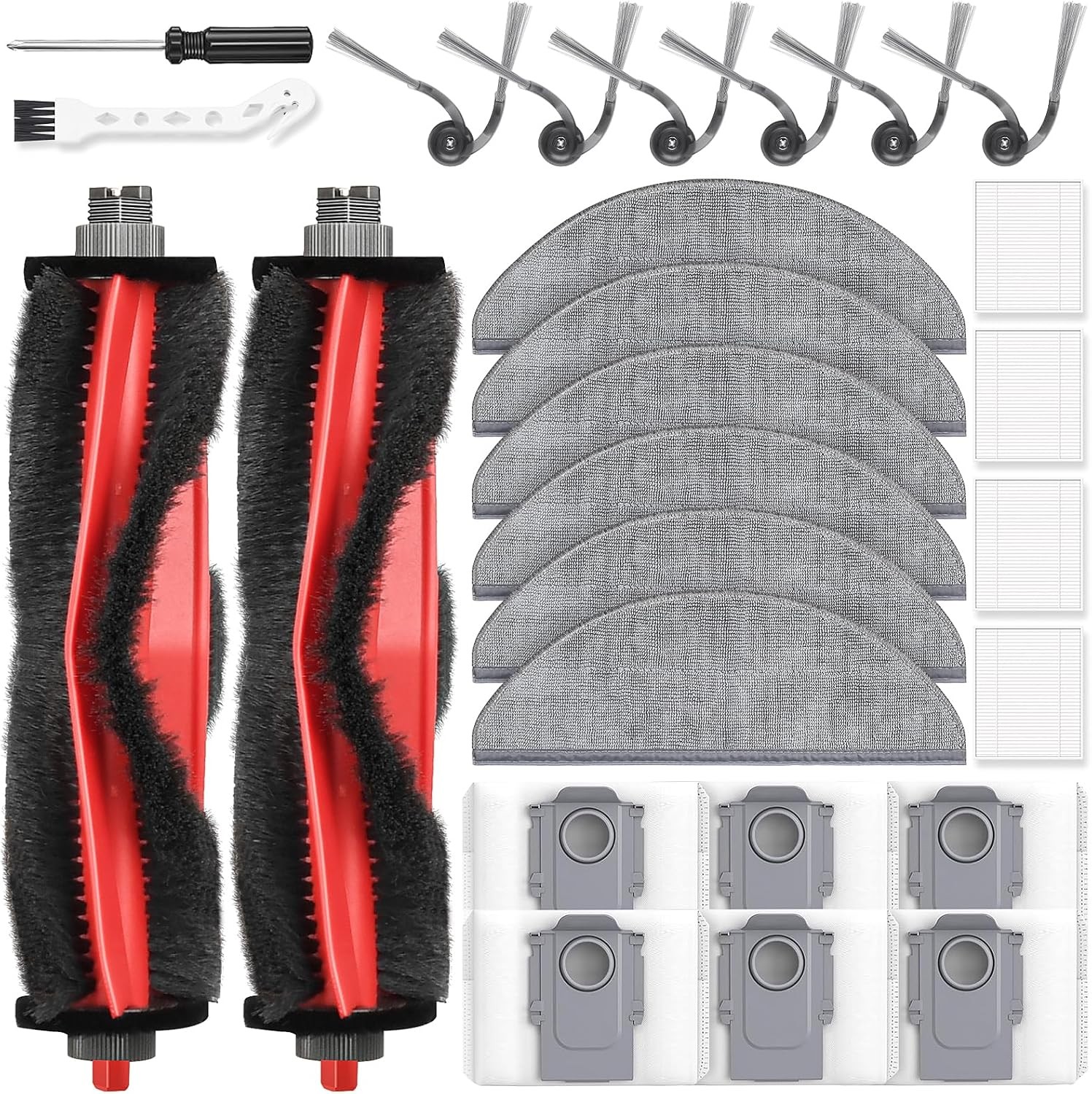 26 Pack Replacement Accessories for Roborock Q7 M5 Q7 M5 Q7 L5 Q7 L5 Robot gallery