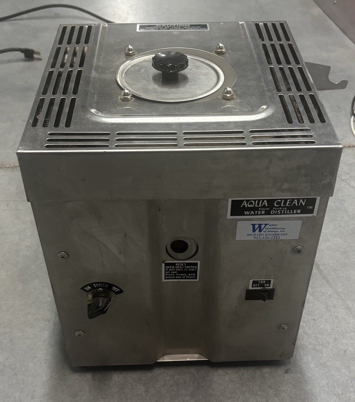 Water Distiller And Purification SYSTEM (Aqua Clean) 5695 Pure Water Inc Works gallery