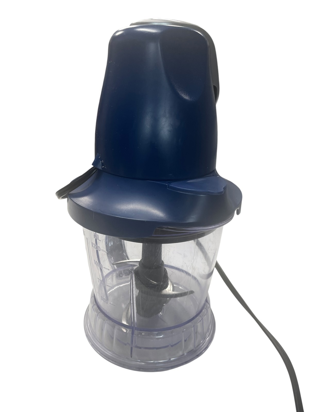Ninja Food Chopper Express Chop Blender Processor QB750B Blue Silver 40oz 5 Cup gallery