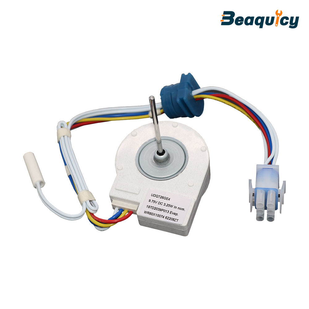 WR60X10074 Refrigerator Evaporator Fan Motor Fit for GE,Hotpoint,RCA by Beaquicy gallery