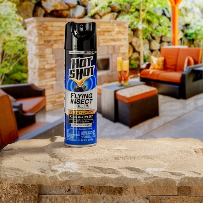 15 oz. Flying Insect Killer Aerosol Spray Clean Fresh Scent gallery
