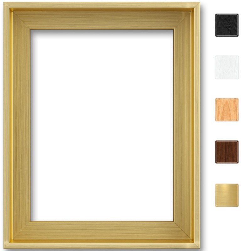 Canvas Floater Frame -Floating Frame for 1 1/4" Deep Canvas Wall Art gallery