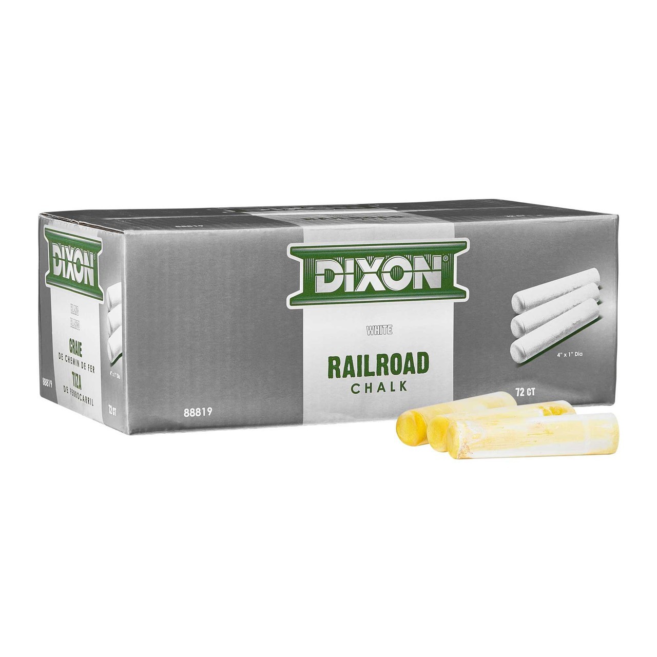 Dixon Railroad Chalk | 72 Count gallery