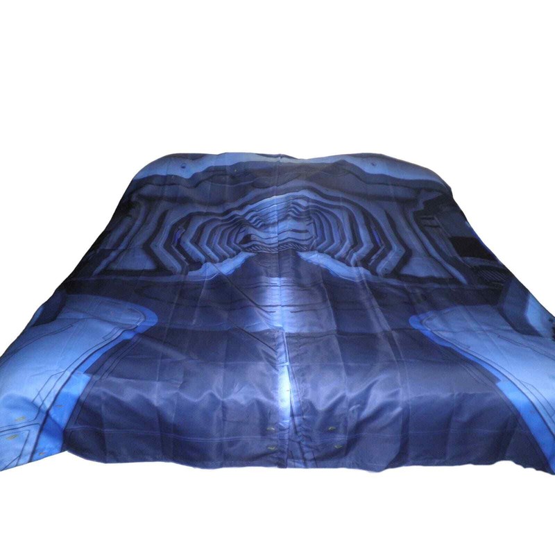 Outer Space, Space Station Passage Curtain Panels (2) 54"W x 84"L Each gallery