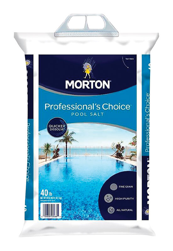 Morton 12466 Professionals Choice Granule Pool Salt 40 lb gallery