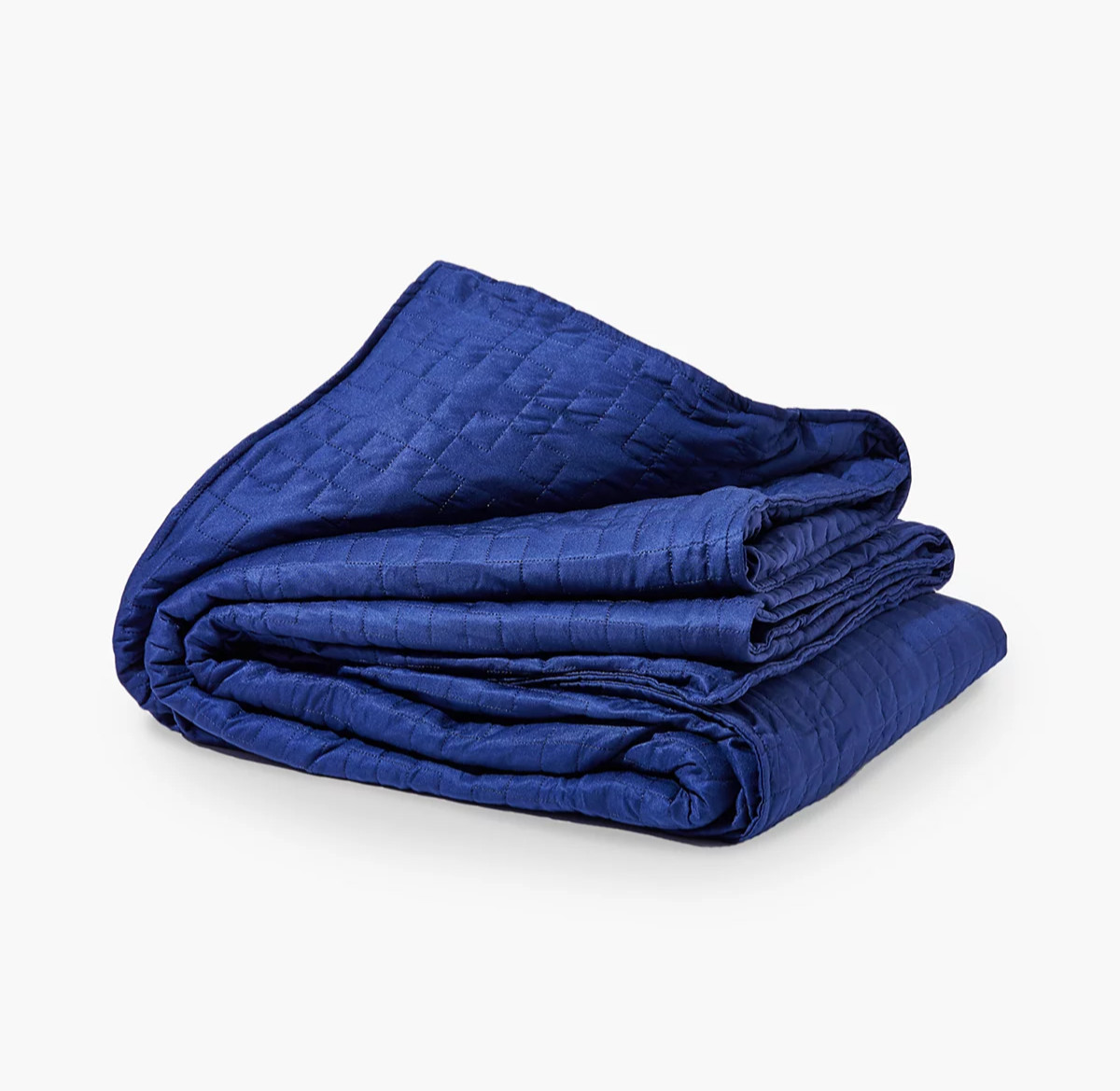 Gravity Cooling Weighted Blanket (Queen/King - 90" x 90" - 35lbs) in Navy gallery