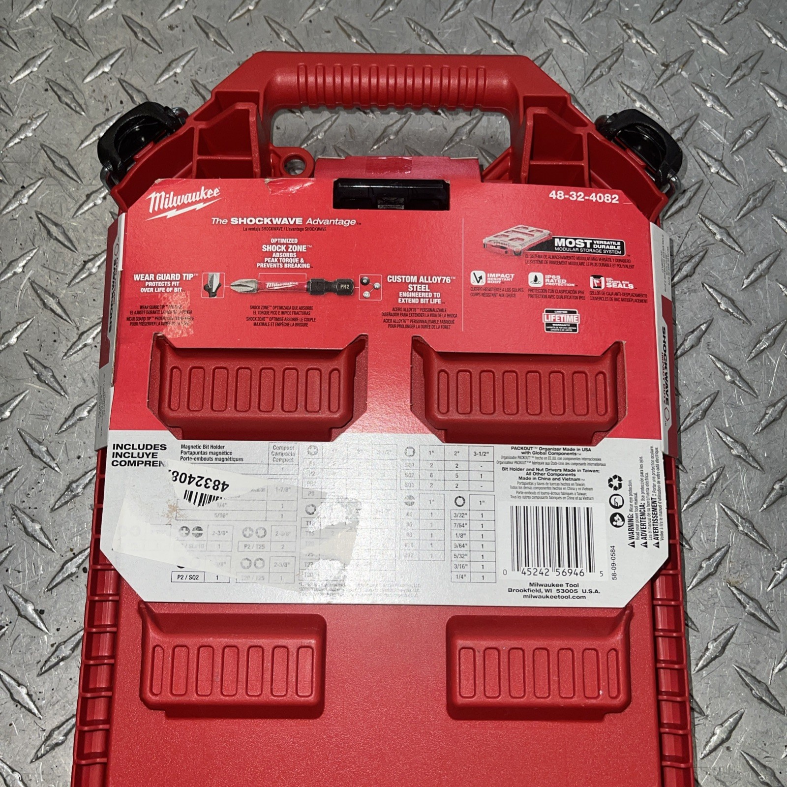 Milwaukee 48-32-4082 100PC Shockwave PACKOUT Kit gallery
