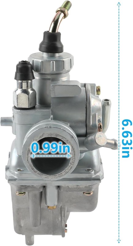 5HP-14101-10-00 Carburetor with Throttle Cable Fuel Line Fuel Filter Kit gallery