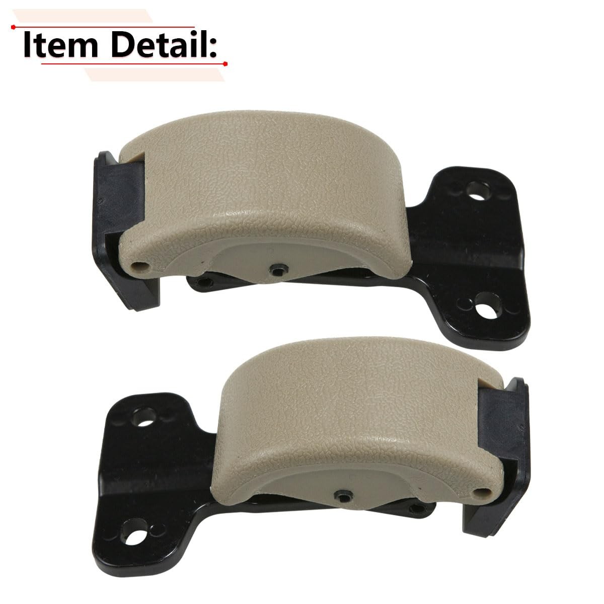1Pair Rear Quarter Window Latch for Toyota Tundra 2000-2006 Tan gallery