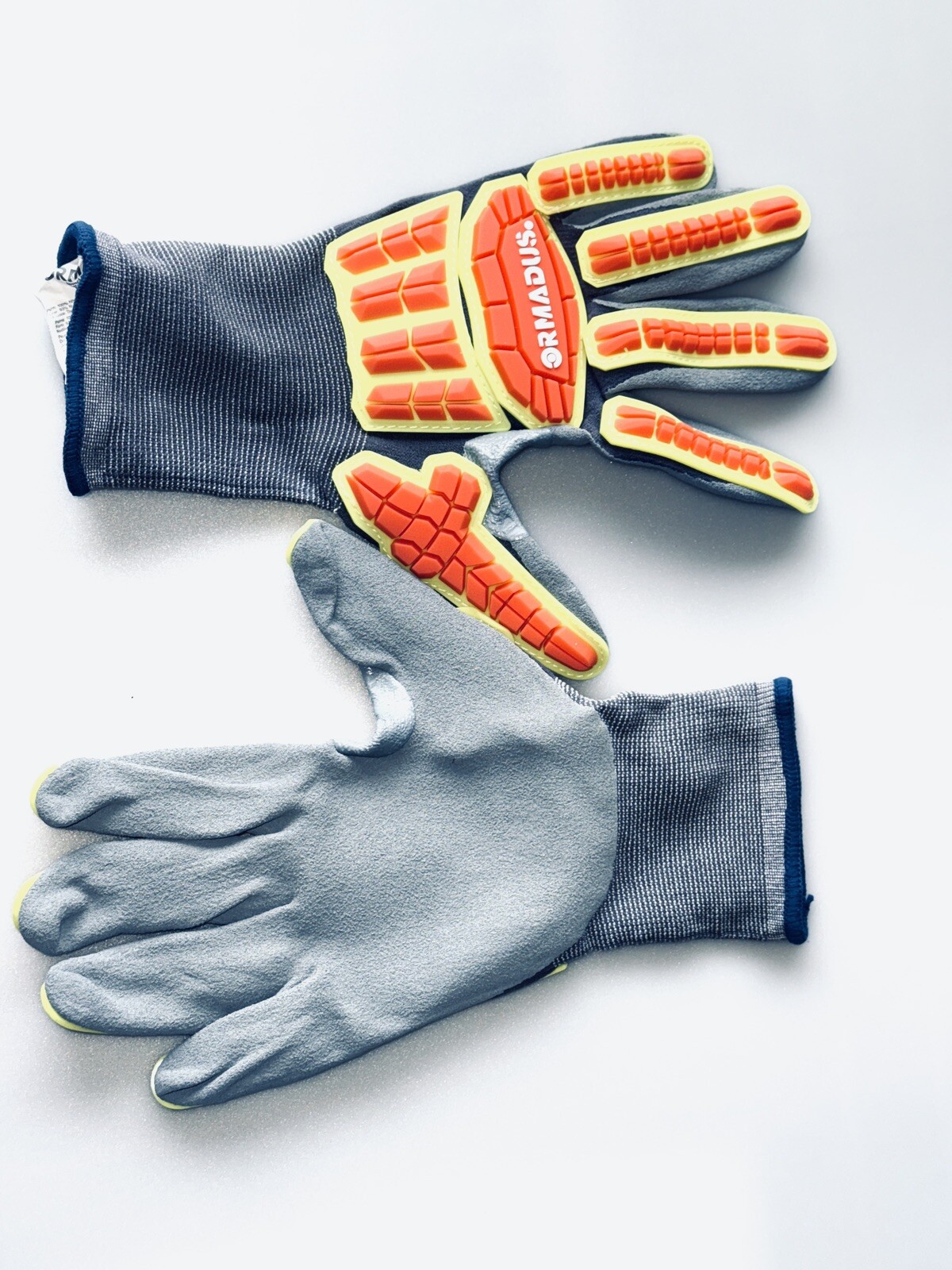 6 Pack Ormadus High Impact work safety gloves Fastenal Nitrate SIZE M/8 gallery