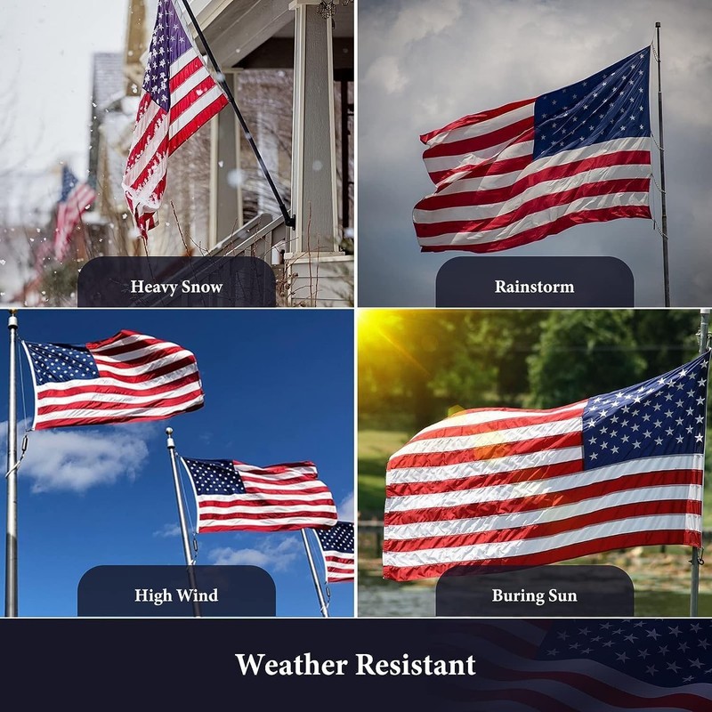 American Flags for Outside 3x5 FT,American Flag Heavy Duty Outdoor, Thickened... gallery