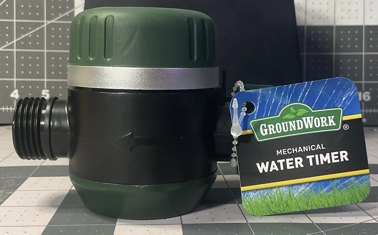 GroundWork Mechanical Water Timer ABS Plastic Green ~ 8 Separate Settings ~ NWT gallery