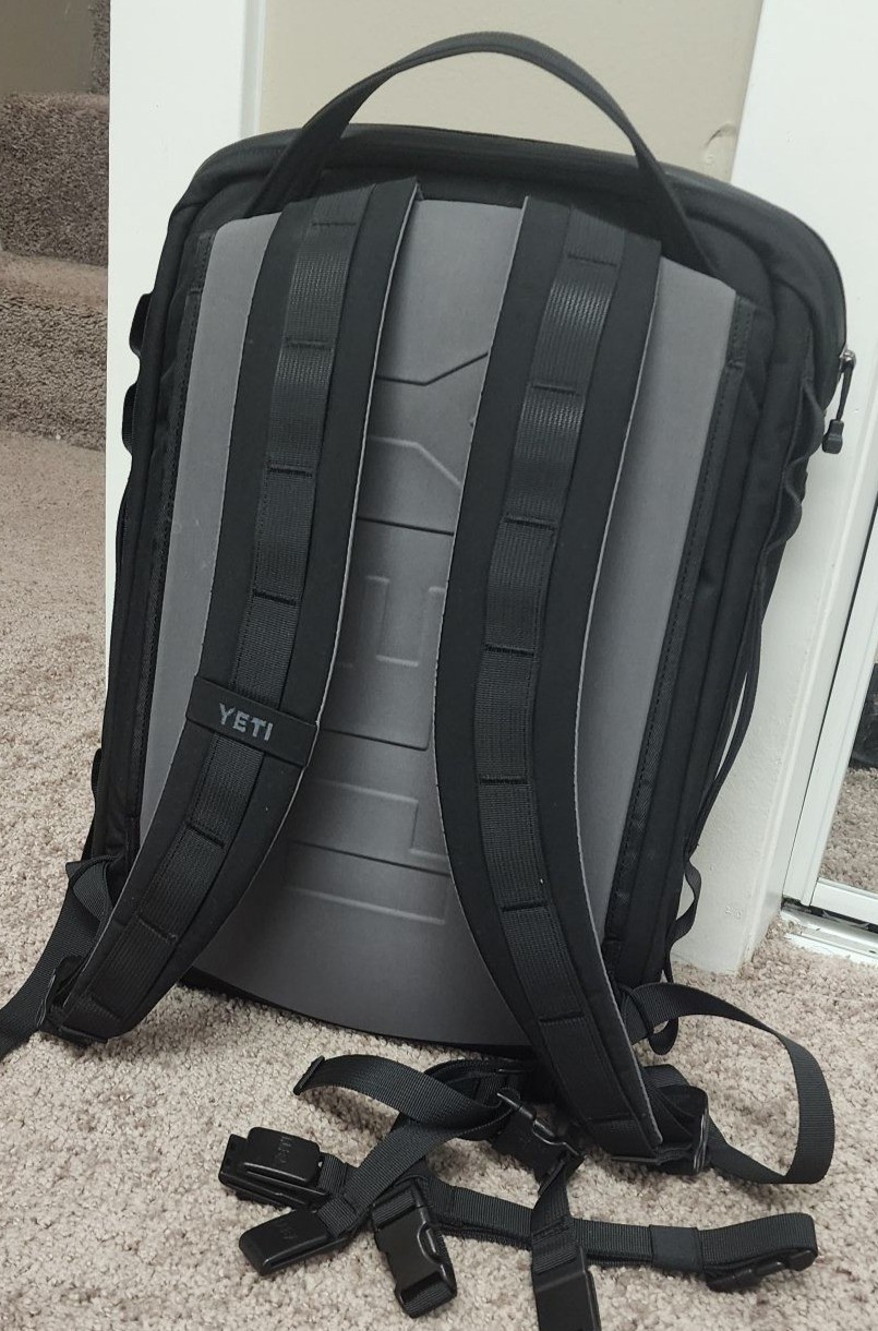 NWOT YETI Crossroads Backpack Black 22L 5