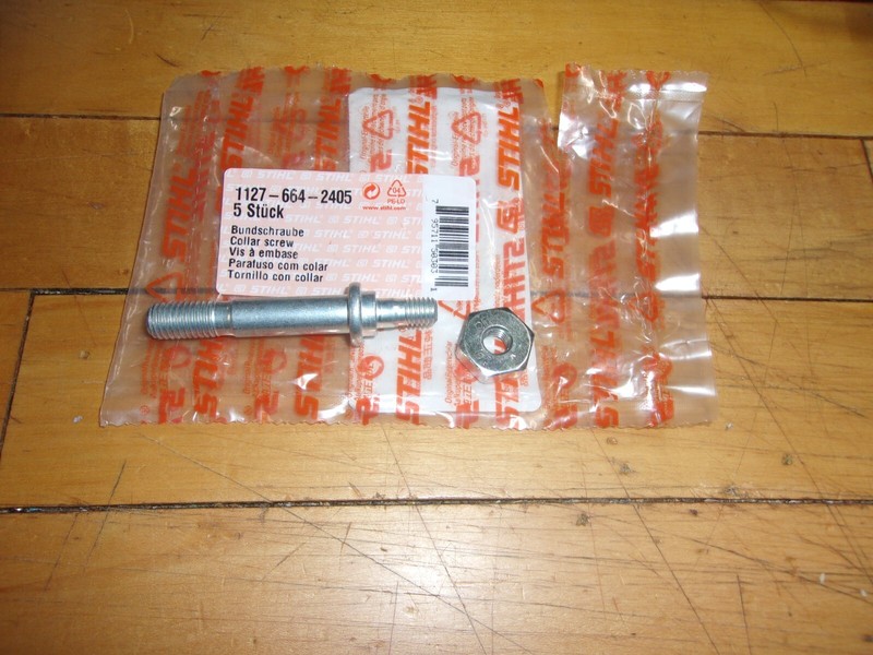 Stihl OEM Bar Stud & Nut 290 310 390 029 039 1127-664-2405 #GM-P3E4 gallery