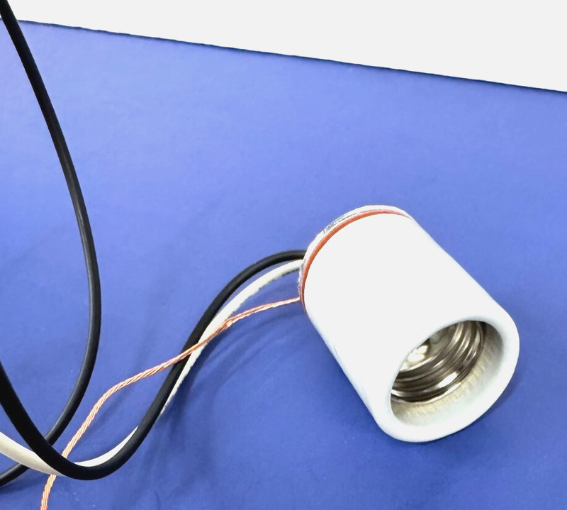 Keyless Glazed PORCELAIN SOCKET 1/4 IP Cap w/Set Screw 660W 250V NEW 80-1113 gallery