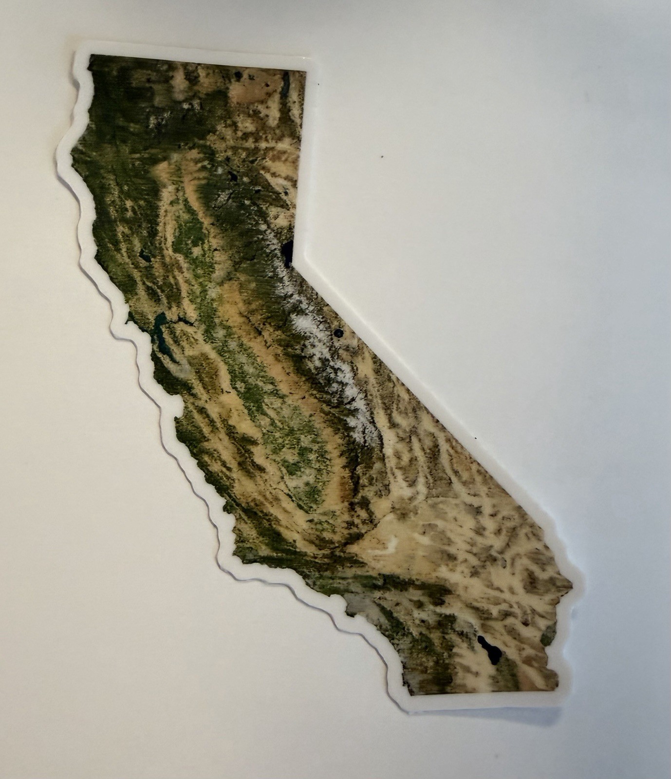California Geography Image Sticker gallery