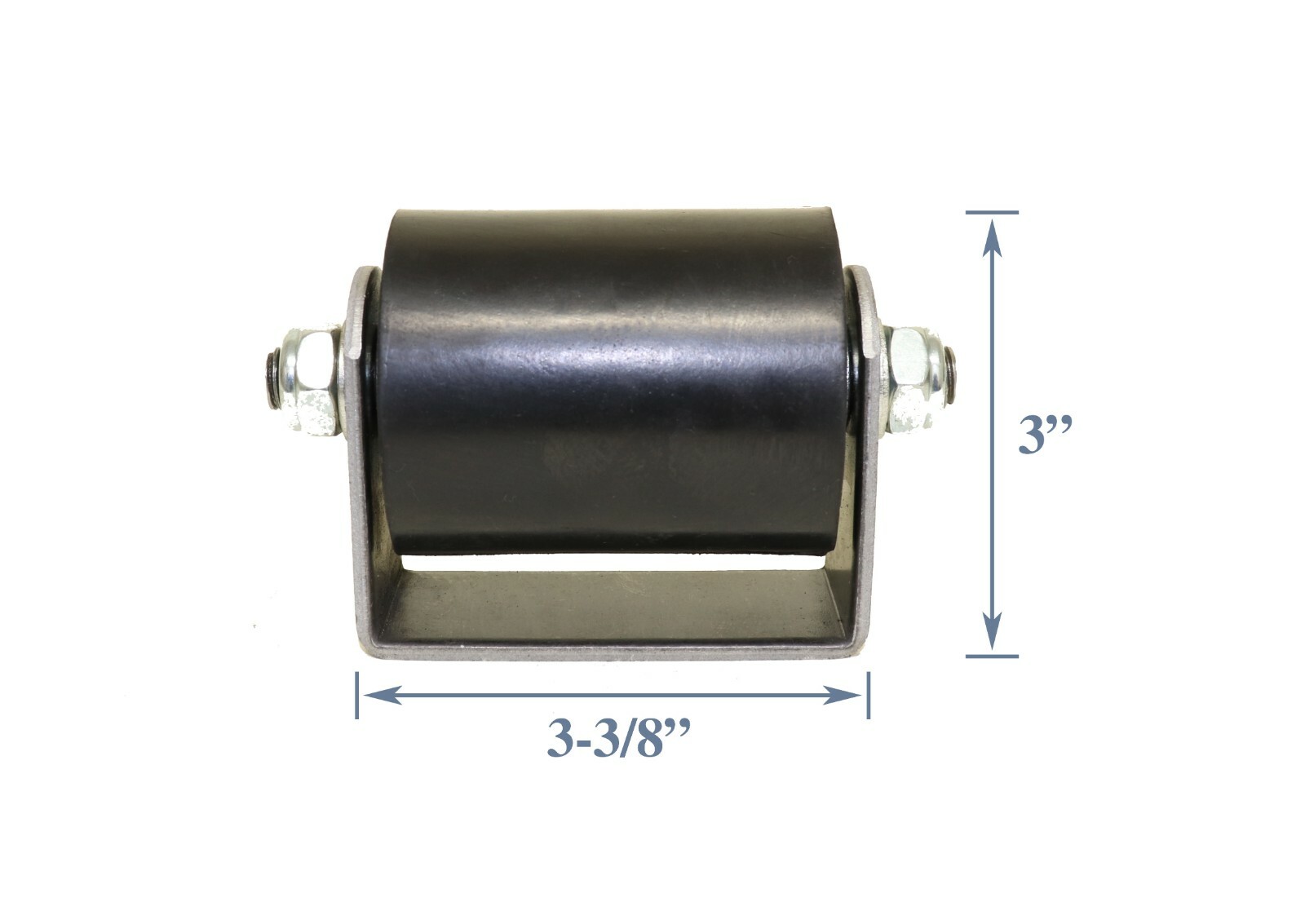Slide Gate Roller 3" Inch Top Guide Rubber Rolling Metal Door Wheel | Lot 4 gallery