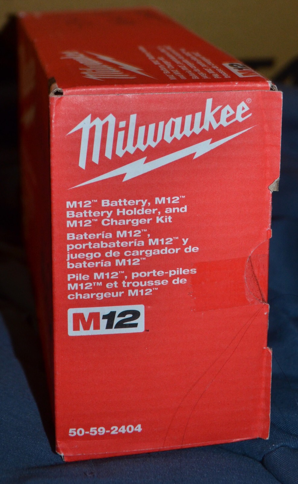 Milwaukee M12 Battery Pack & Charger Starter Kit new 50-59-2404 Lithium 12v gallery
