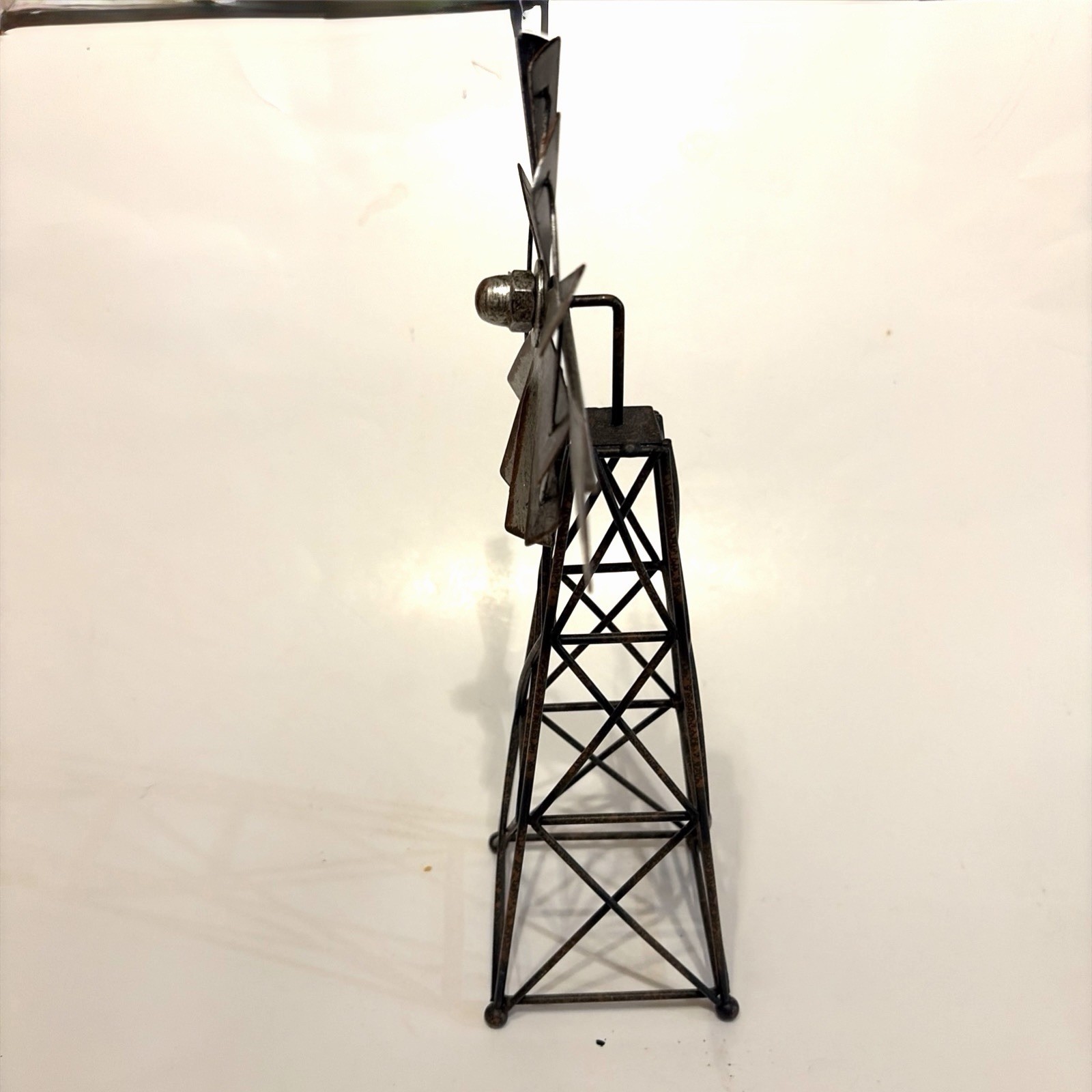 Amish Style Windmill 12" Rustic Country Primitive Metal Home Decor gallery