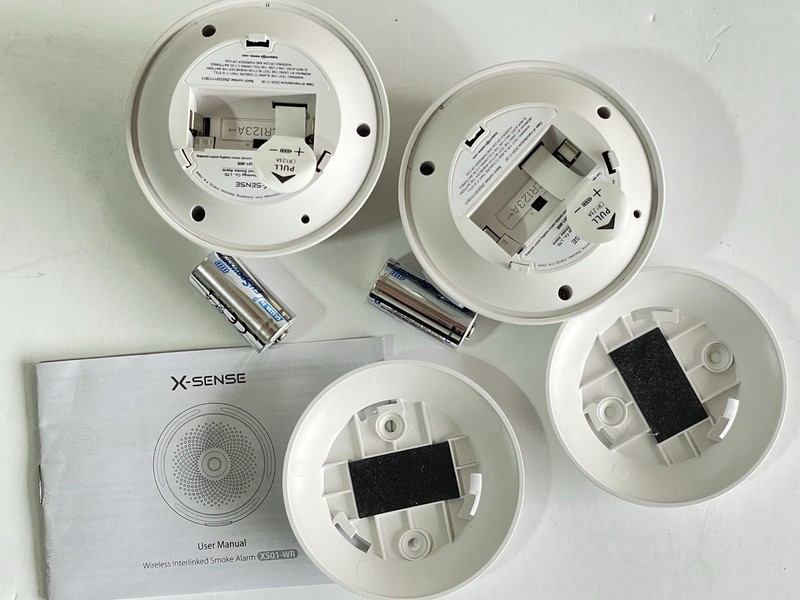 X-Sense Wireless Interconnected Smoke Detector Battery Powered Fire Alarm 2-pack gallery