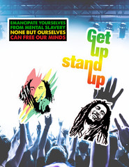 Bob Marley 4pc Sticker Pack