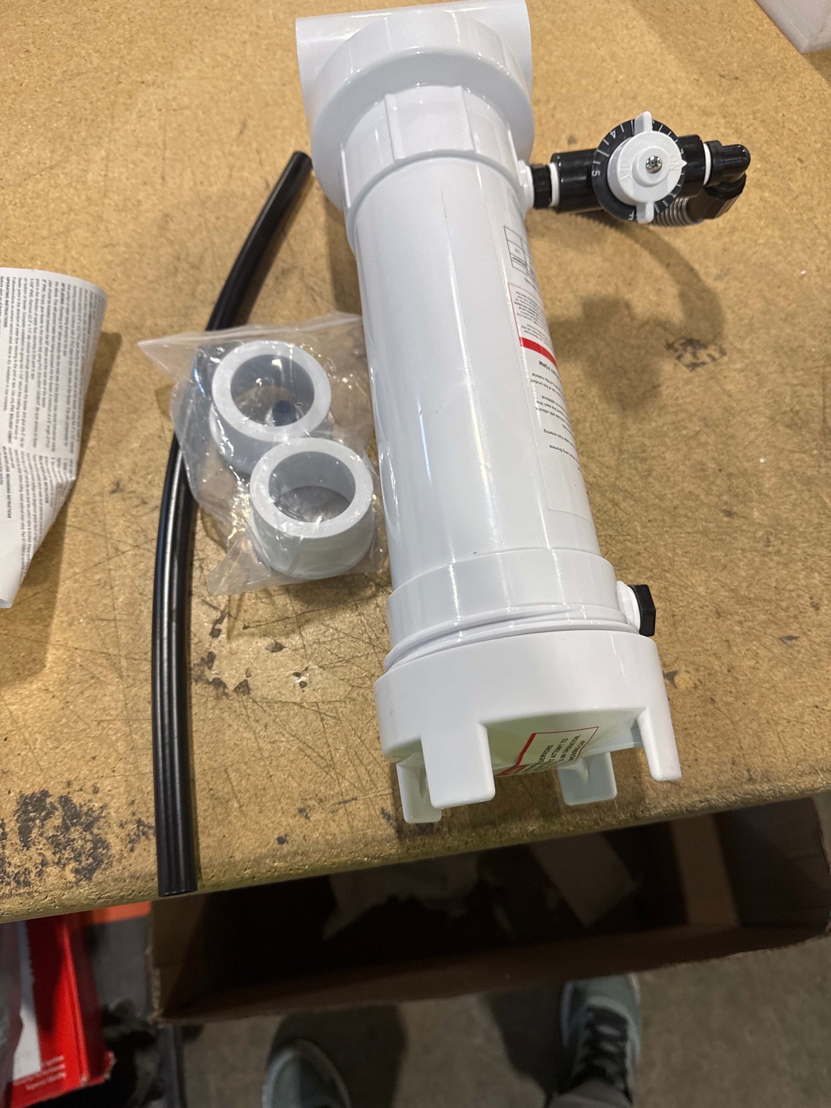 R171096 Rainbow 320 Automatic in-Line Chlorine/Bromine Feeder for Pentair Pool gallery