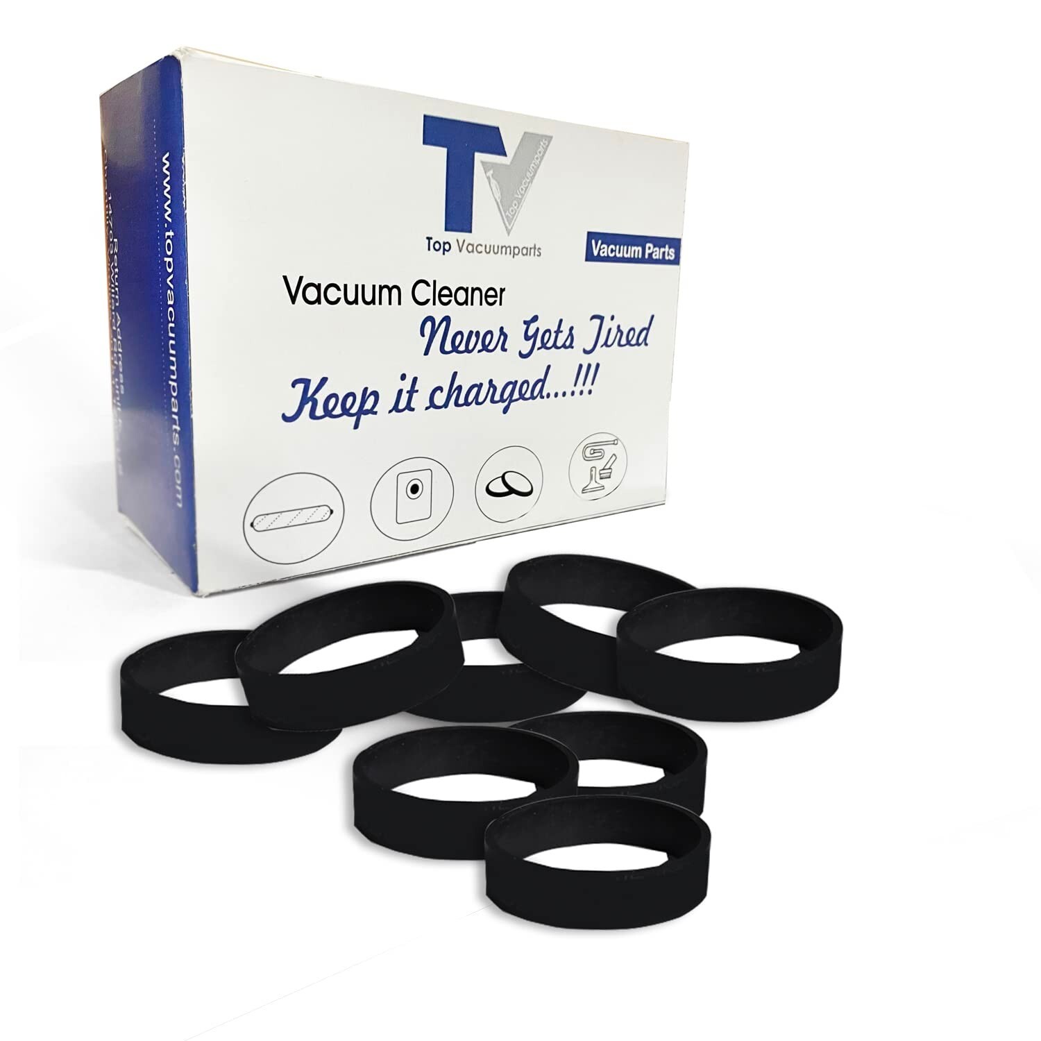 1 Style # 8 belts Fits For Dirt Devil or Fits For Royal Hand Vacuum (8 BELTS) gallery