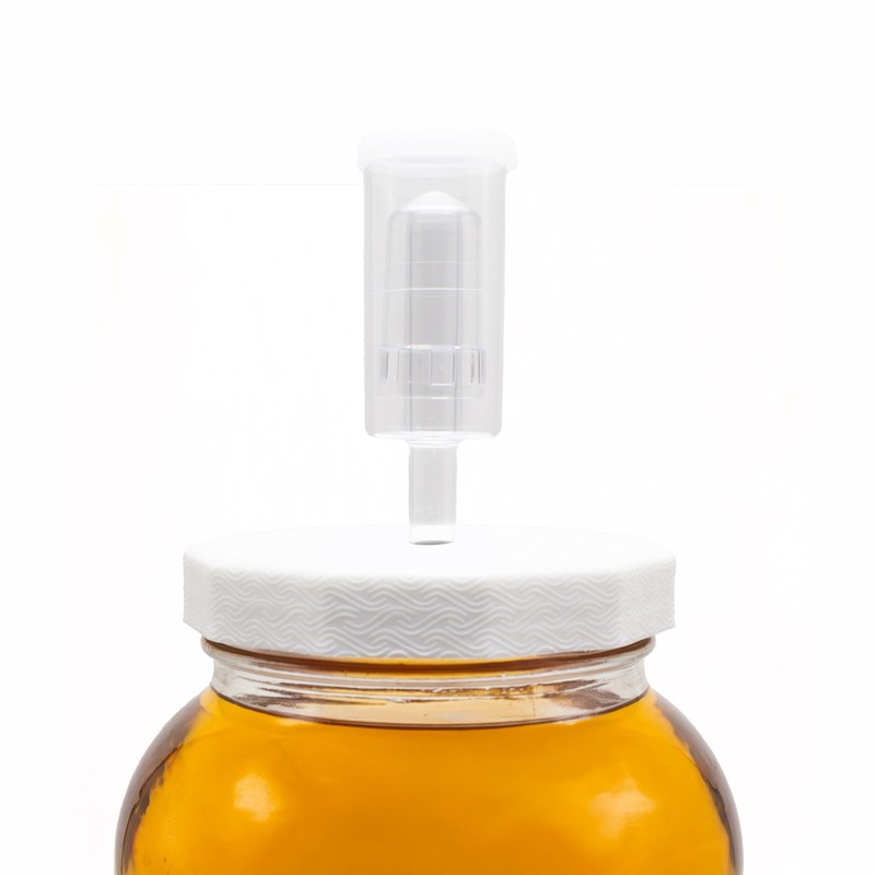 Fermentaholics 2 Pack - 110mm One Gallon Fermentation Lid, Gasket & 3-pc Airlock gallery
