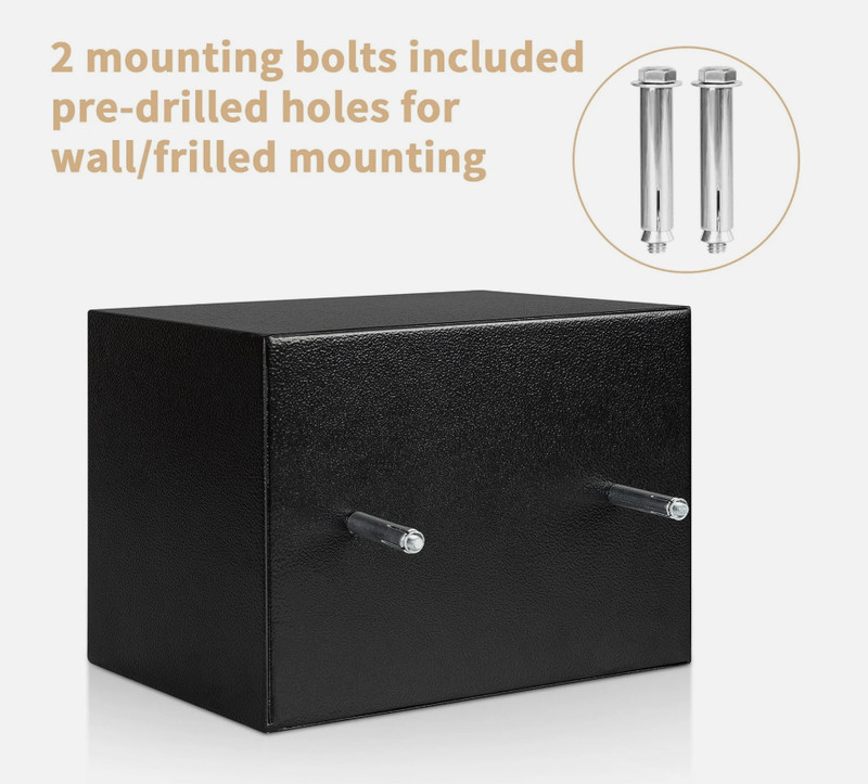 Digital Safe Box fireproof Security lock box for Home Office Cash Jewelry Gun gallery