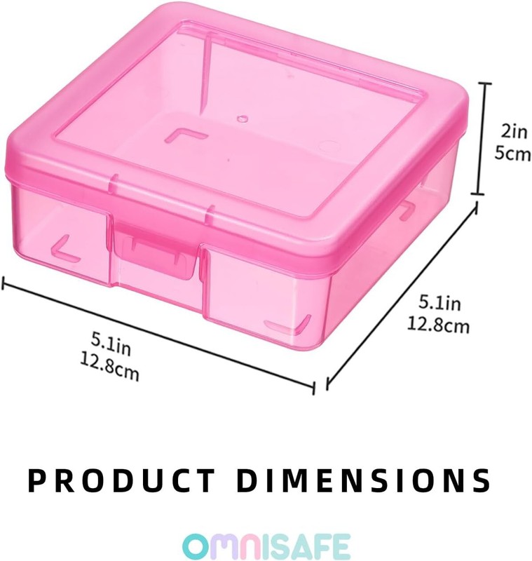 OMNISAFE 18 Pack Small Colored Plastic Hobby Art - 18 gallery