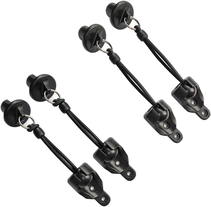 Coolaroo Replacement Parts Bungee End Cap Kit Black Kit-2 Sets, gallery