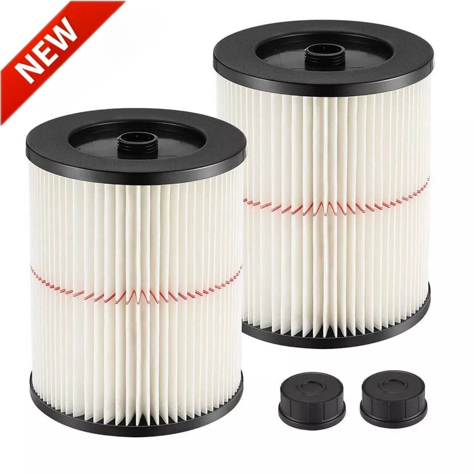 2Pack Replacement Filter fr Shop Vac Craftsman 9-17816 Fits Most 5+ gal Wet/Dry gallery