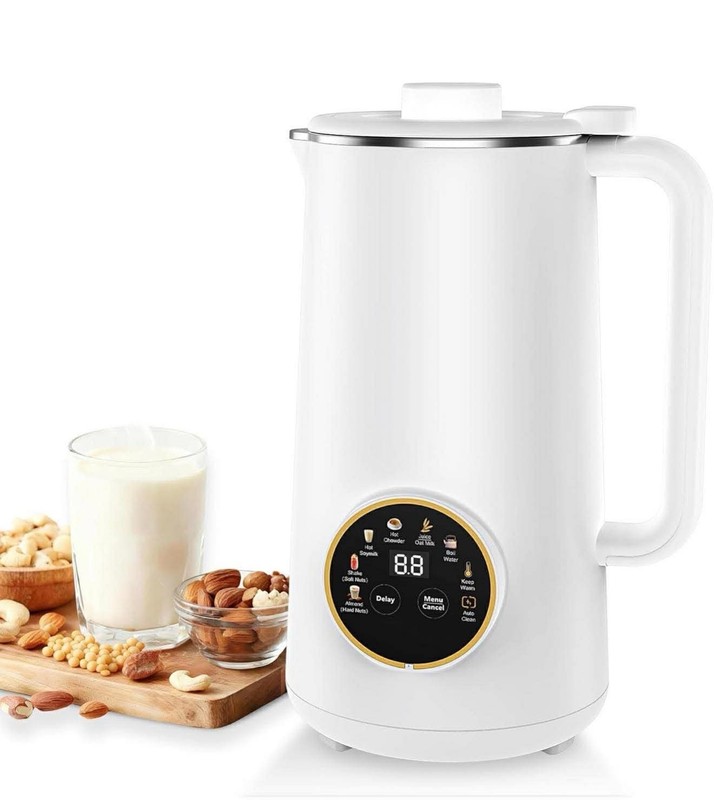 34oz Nut Milk Maker, 10 in 1 Automatic Nut Milk Maker, 304 stainless steel in... gallery