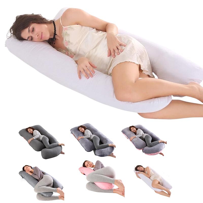 Pregnancy Pillows U Shaped Full Body Maternity Pillow J Shape Belly for Sleeping gallery
