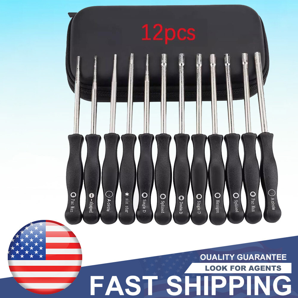 12pcs Screwdriver Carburetor Adjustment Tool Carb Adjust Kit For 2 Cycle Engine gallery