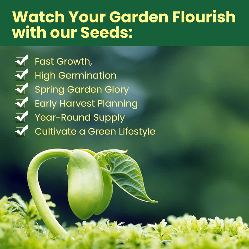 【Seed Vault】 Heirloom Vegetable Seeds Planting Kit - 15,000+ Non-Gmo Seeds for H gallery