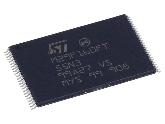 M29F160FT55N3E2 IC: FLASH memory; 2Mx8bit; 55ns; TFSOP48; parallel